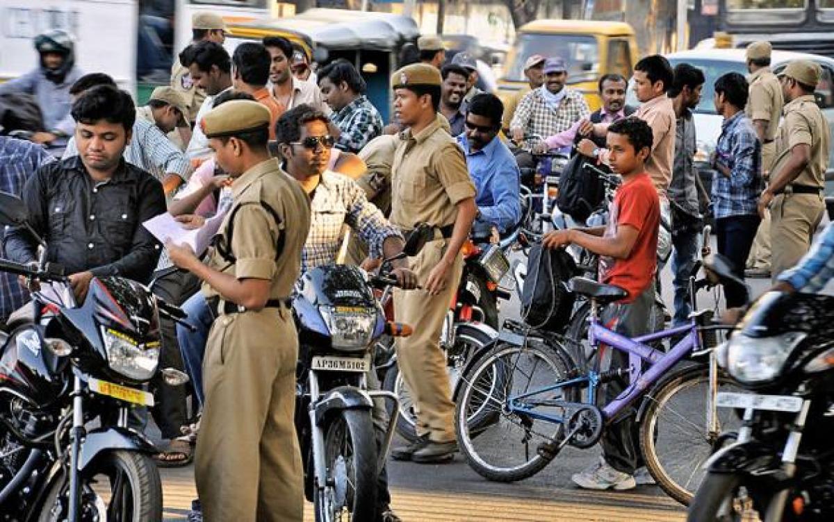 Telangana cops surprise checks at crowded places post ISIS threat